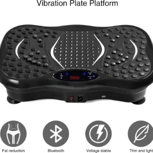جهاز تمرين اهتزاز منزلي Bluetooth Vibration Plate